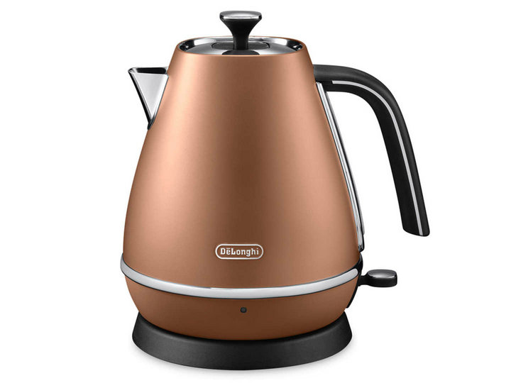 Delonghi/德龙 KBOV2001迷你版香槟色电热水壶1升家用