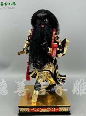 香樟木雕德善吉香樟木锦雕法主公
