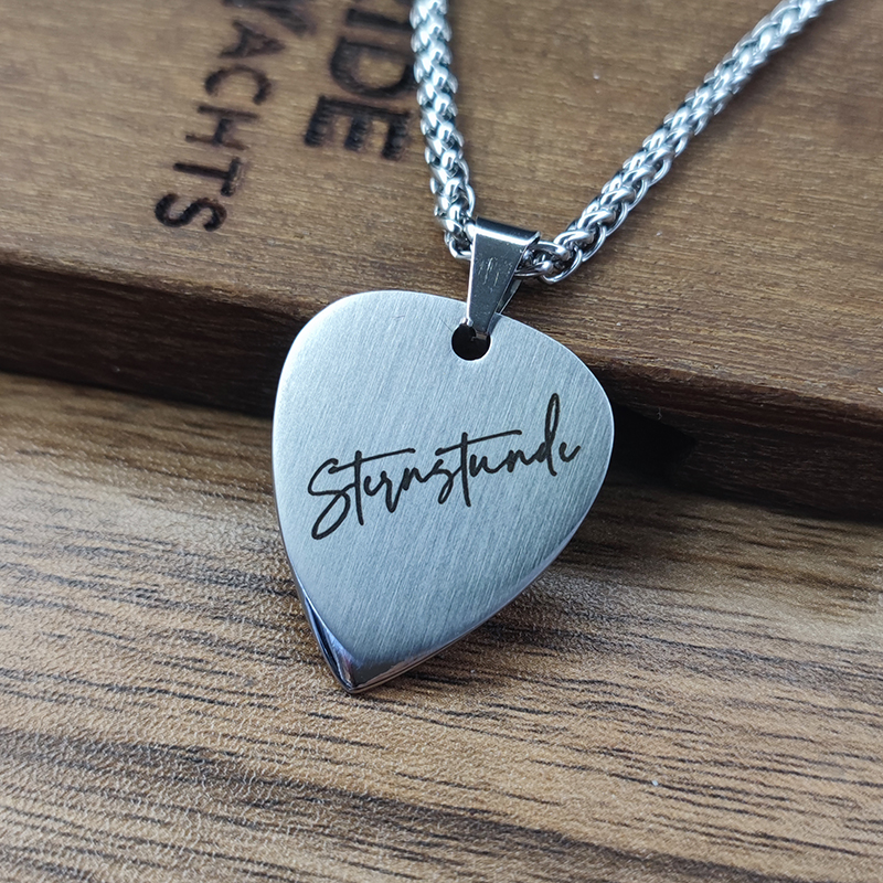 恒星时刻吉他拨片项链