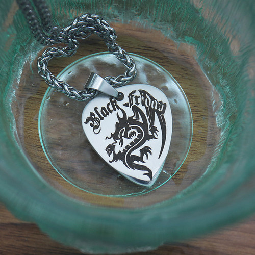 鬼龙拨片可定制激光刻字耐磨损