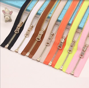 热卖 5号金属双面穿拉链里外两用秋冬夹克棉衣羽绒服拉链配件拉锁