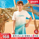 BE范德安儿童分体泳衣男童青少年时尚 运动高弹抗氯防晒度假游泳衣