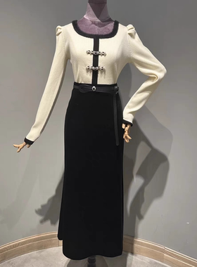 MAXEIENY 国内专柜正品代购黑色丝绒半裙MS88SW504