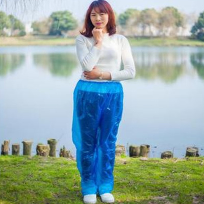 雨裤塑料雨衣漂流成人儿童