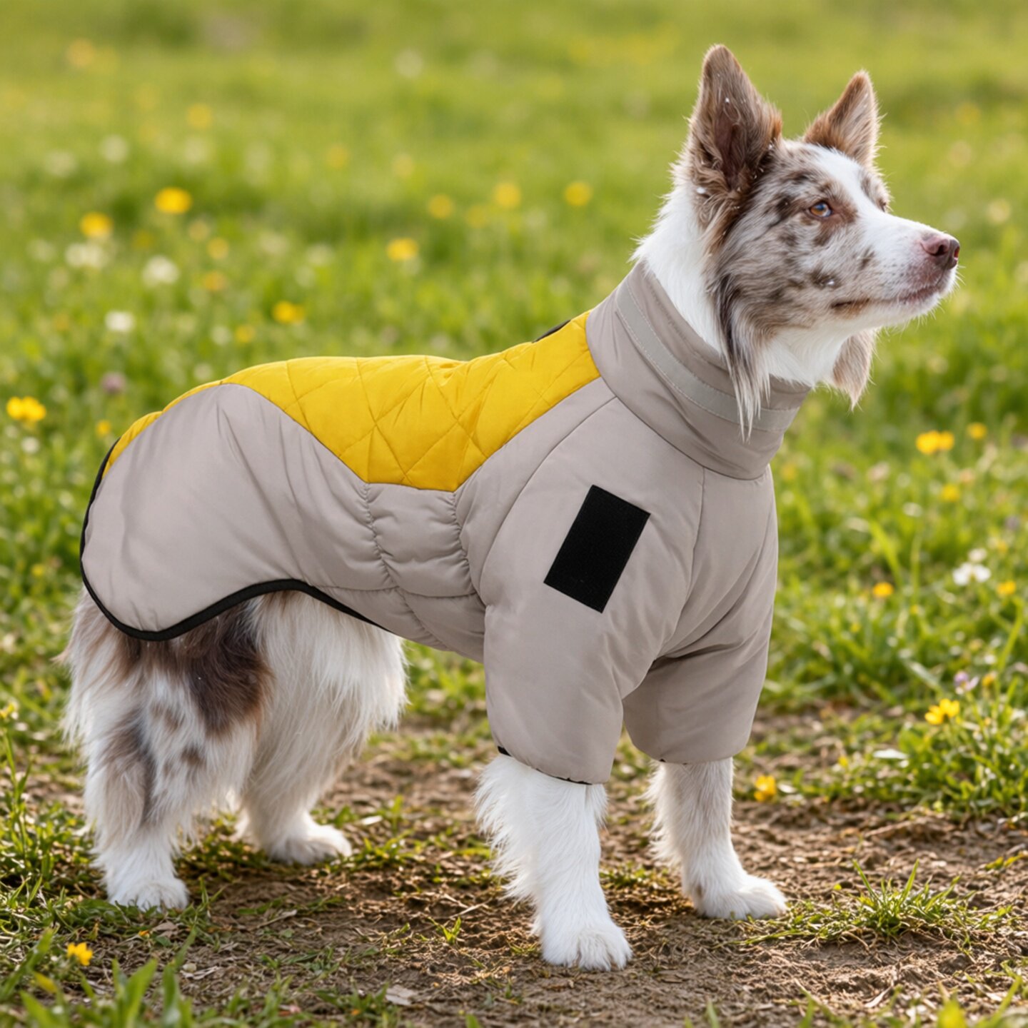 狗狗衣服反光保暖中大型犬户外