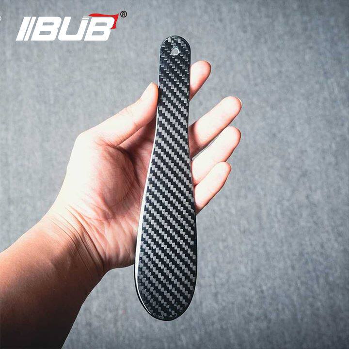 新款BUB真碳纤维短柄鞋拔子迷你折不断家用提鞋穿鞋神器便携干碳怎么样,好用不?
