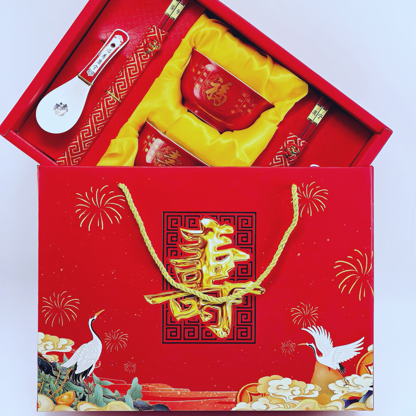 好意陶寿宴伴手礼8090岁老人过大寿生日寿星做寿寿宴寿碗礼盒回礼