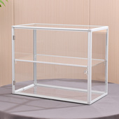 新款 亚克力透明展示柜化妆品精品带锁陈列柜手办模型乐高收纳柜