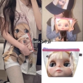 现货 coyseio 联名blythe零钱包卡通娃娃PVC迷你收纳包钥匙包