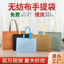 网红服装店无纺布手提袋衣服礼品包装袋女装童装购物广告宣传袋子