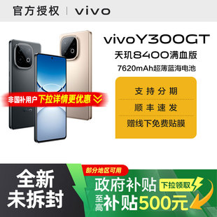 【国家补贴15%】vivo Y300 GT 新品5G长续航手机vivo官方正品闪充大内存手机vivo Y300