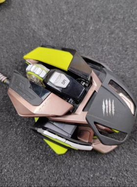 赛钛客美加狮 Mad Catz RAT PRO Xmadcatz机械游戏电竞有线鼠标