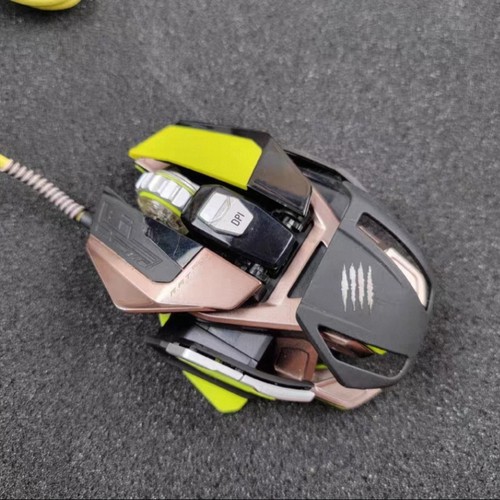 赛钛客美加狮 Mad Catz RAT PRO Xmadcatz机械游戏电竞有线鼠标