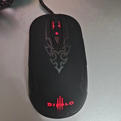 Steelseries Sensei ram黑暗破坏神3有线绝版限量版电竞游戏鼠标