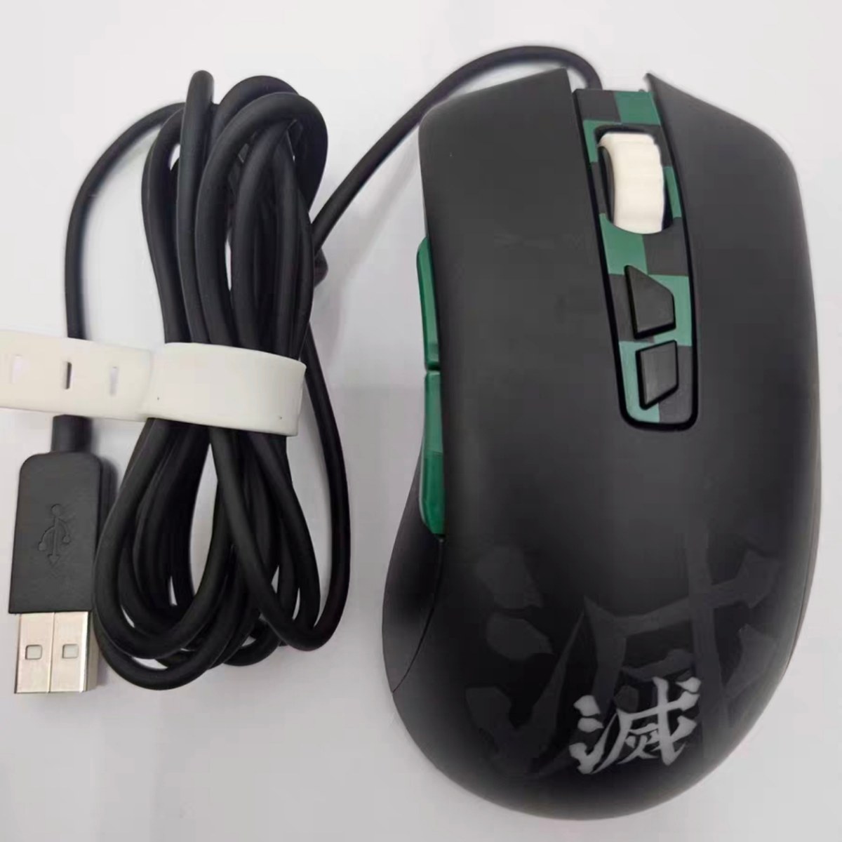 华硕原装TUF GAMING X有线游戏鼠标电竞鬼灭之刃炭治郎限定联名版