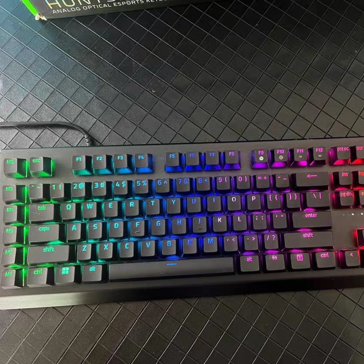 Razer雷蛇黑寡妇V4有线段落线性电竞电脑游戏RGB幻彩机械键盘