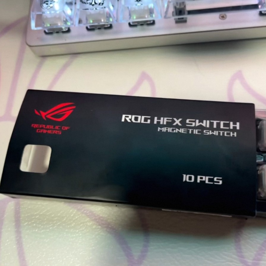 原装配件适用于ROG魔导士ACE 75HE/夜魔98HE键盘V2X热插拔磁体轴