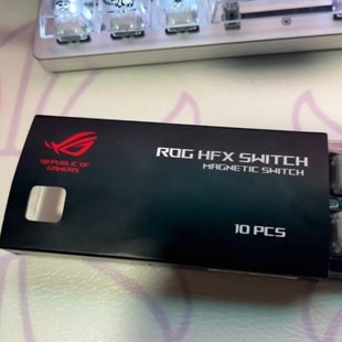 原装配件适用于ROG魔导士ACE 75HE/夜魔98HE键盘V2X热插拔磁体轴
