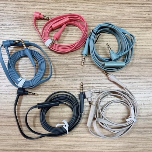 原装配件适用于MDR-h600a/100abn/100app耳机AUX音频线带麦对录线
