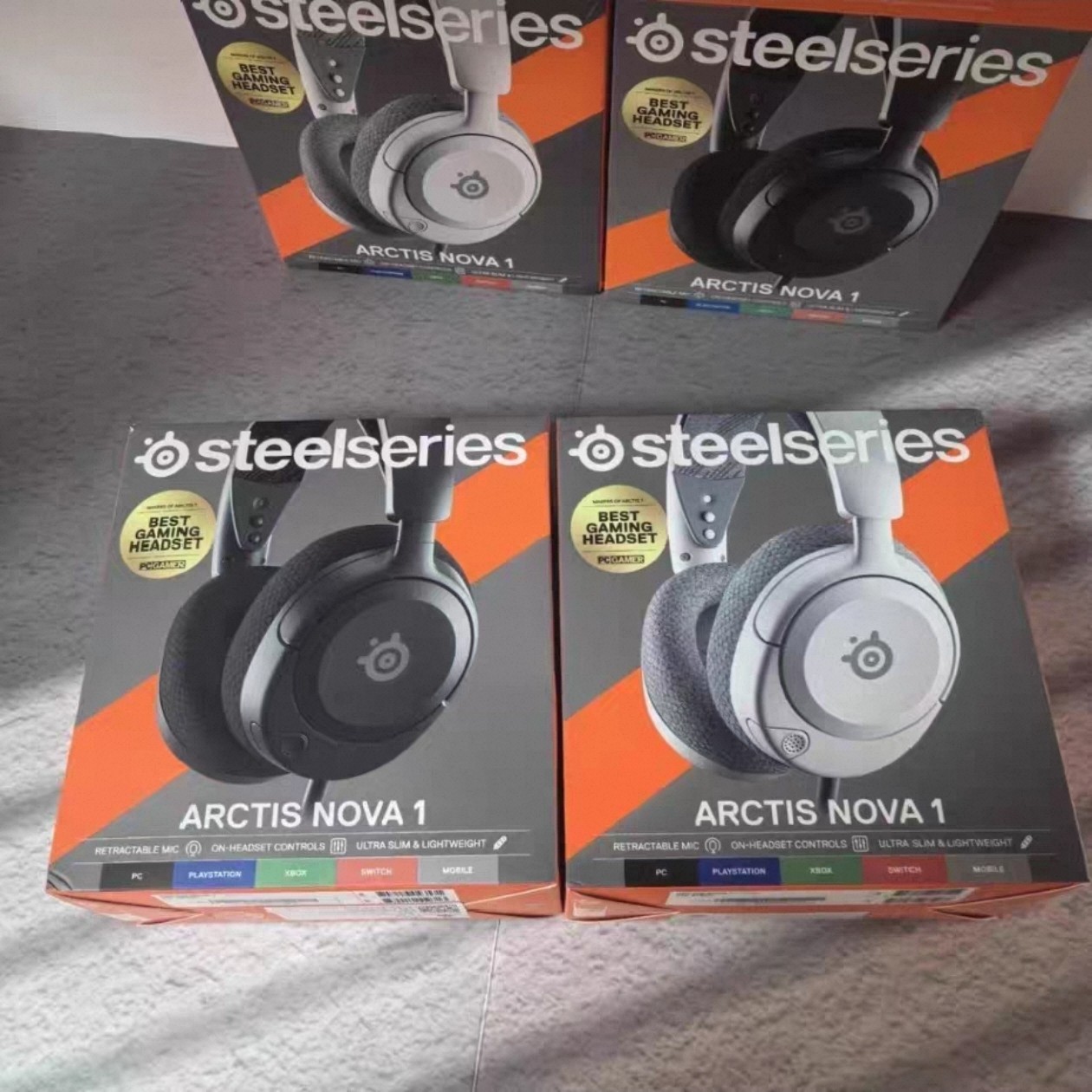 赛睿SteelSeries Arctis Nova 1有线游戏电竞FPS头戴式电竞耳机
