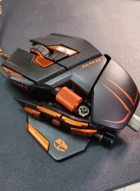 madcatz美加狮MMO7机械游戏电竞有线鼠标赛钛客人体工学重感滑鼠