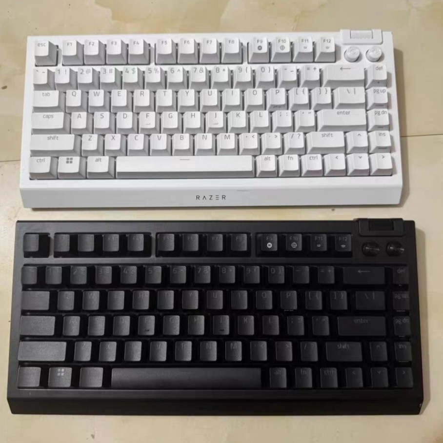 Razer雷蛇黑寡妇V4 75%配列有线游戏RGB幻彩电竞机械键盘FPS吃鸡