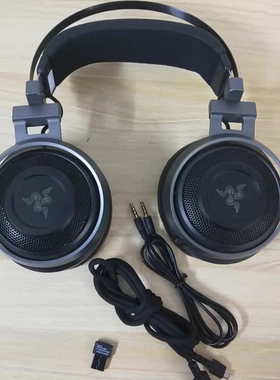 Razer/雷蛇 影鲛Ultimate Nari振动无线头戴式电脑电竞游戏耳机