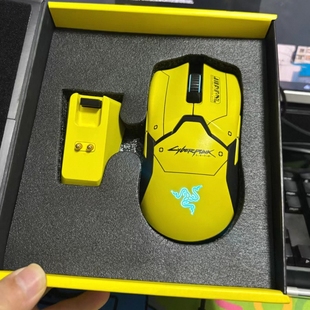 Razer雷蛇毒蝰Viper终极版赛博朋克2077联名限定绝版款有无线鼠标