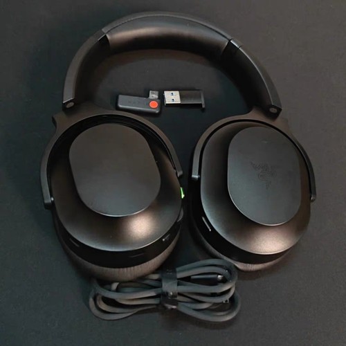 Razer雷蛇梭鱼专业版有无线蓝牙双模ANC降噪头戴式游戏电竞耳机麦