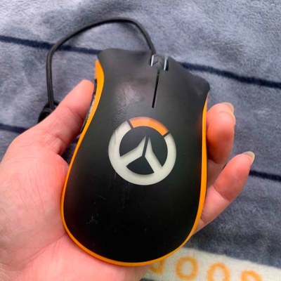 雷蛇Razer 炼狱蝰蛇幻彩版CHROMA守望先锋联名限定款有线游戏鼠标