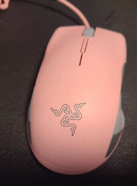 雷蛇Razer 锐蝮蛇Lancehead竞技版粉色限定绝版有线游戏电竞鼠标