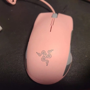 雷蛇Razer 锐蝮蛇Lancehead竞技版粉色限定绝版有线游戏电竞鼠标