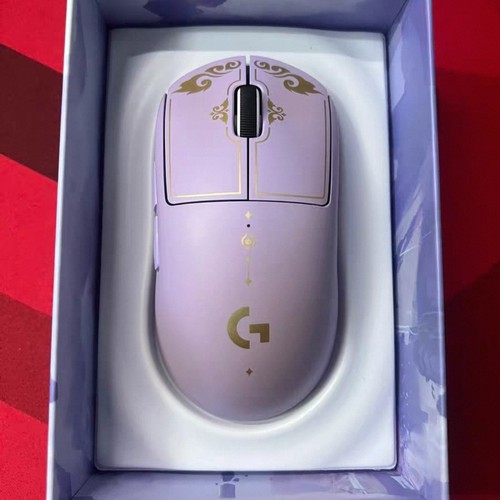 罗技Logitech GPW狗屁王2/二代玉剑传说紫色有无线游戏电竞鼠标