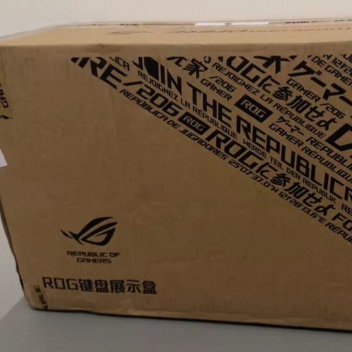 原装配件适用于ROG联名款夜魔/EX/20周年键盘展示盒礼品周边