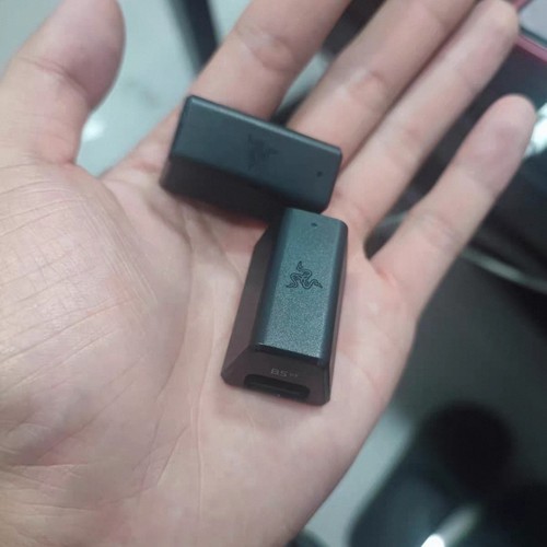 Razer雷蛇旋风黑鲨V3 PRO专业版有无线游戏电竞耳机接收8K适配器