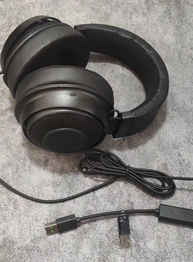 Razer雷蛇北海巨妖竞技版THX声效声卡有线头戴式游戏电竞耳机耳麦