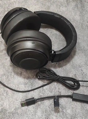 Razer雷蛇北海巨妖竞技版THX声效声卡有线头戴式游戏电竞耳机耳麦