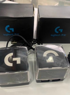 罗技Usb2.0接口转接头笔记本台式电脑HUB一拖四分RGB幻彩扩展坞器