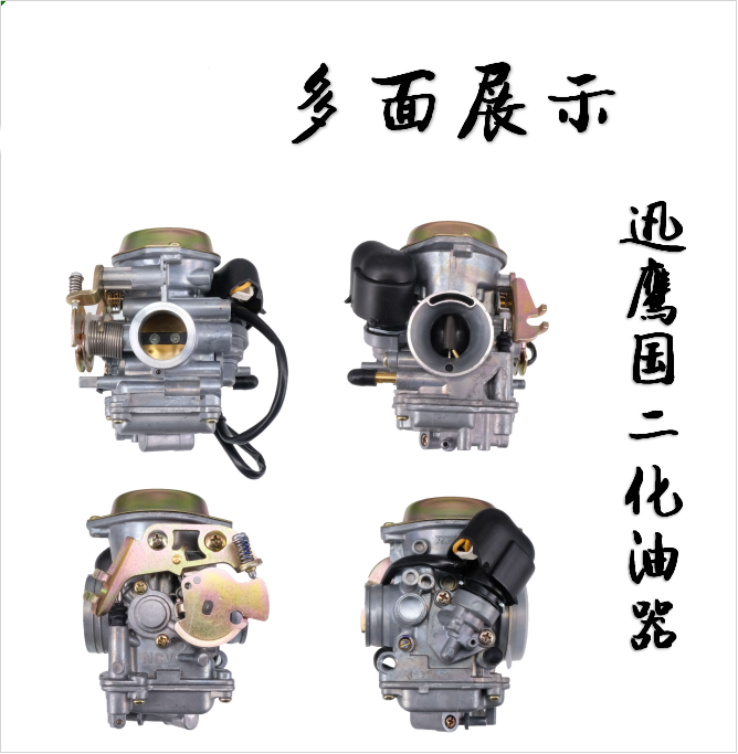 适用雅马哈迅鹰125化油器尚领丽鹰ZY125T-3/4/4A/5/6A/7/10化油器