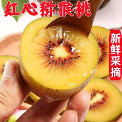 紅心猕猴桃奇异果西峡猕猴桃红心孕妇儿童新鲜水果大果包邮白庙