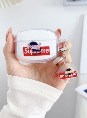 适用联想lp22pro保护套硅胶壳联想lp22pro卡通国潮舞狮耳机个性防摔保护壳软壳