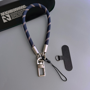 原创户外手腕绳欧美高端露营手机挂绳防盗防摔钥匙扣耳机相机挂扣