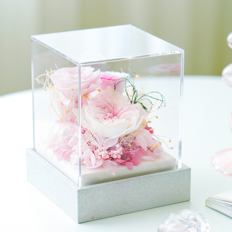 教师节礼物送恩师生日表白礼品永生花成品礼盒心选批发玫瑰花