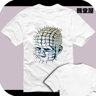 猛鬼追魂针头|养鬼吃人|可利夫·巴克Hellraiser短袖t恤男女衣服