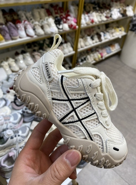 2026春季夏季单网儿童运动鞋男童女孩跑步透气耐磨软底慢跑鞋9019