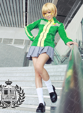 cosplay八十神高等学校女神异闻录PERSONA4里中千枝校服装短裙子