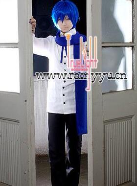 V家cosplay人柱爱丽丝アリス vocaloid大哥KAITO开幕礼服套装定做