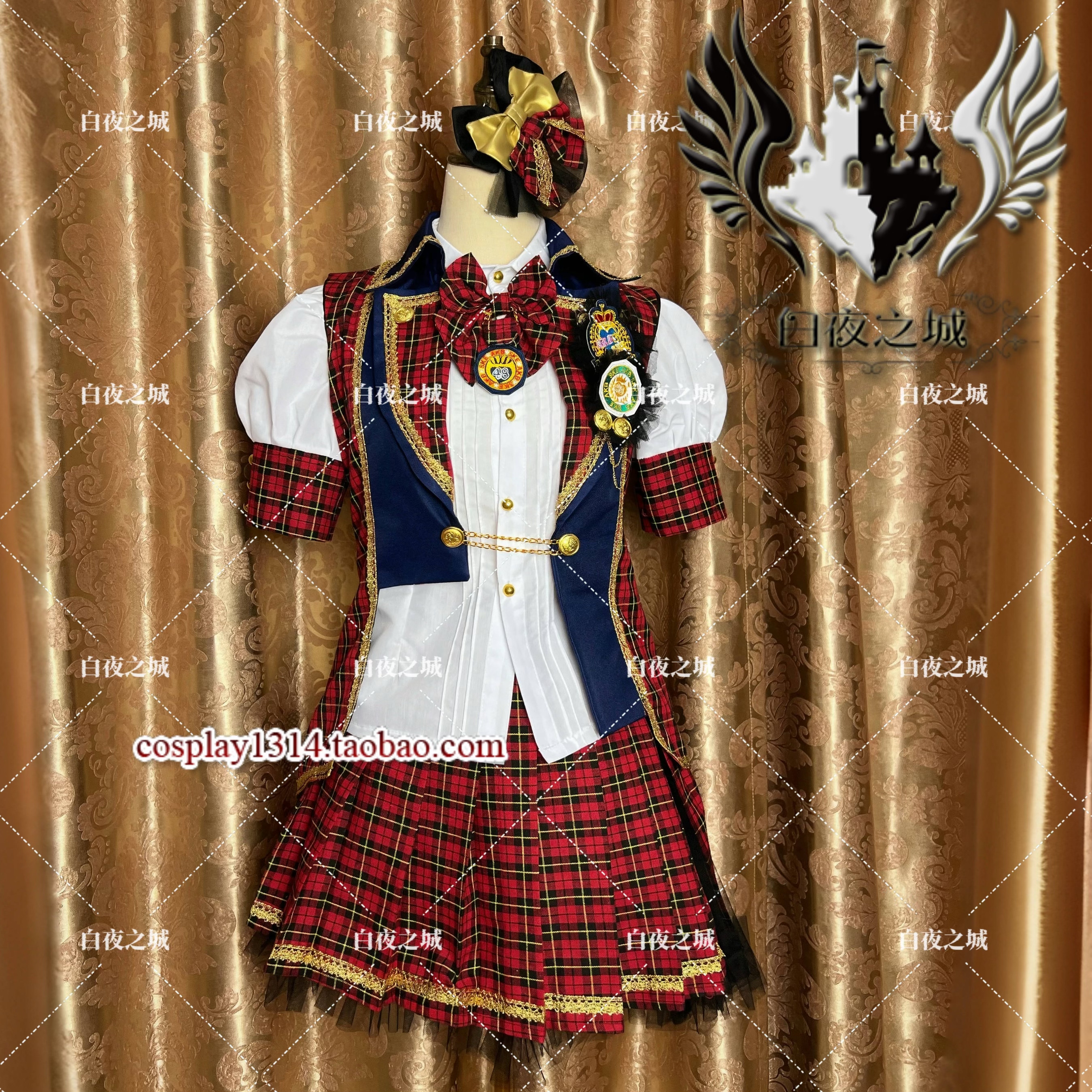 AKB48打歌服cos渡边麻友前田敦子