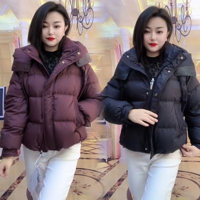 冬装羽绒服加厚短款冬季大码外套