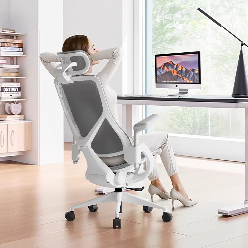 黑白调办公座椅电脑椅可旋转升降